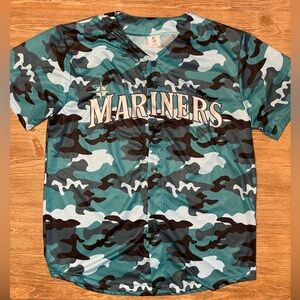 Seattle Mariners. Unisex. Light weight baseball jersey. M.